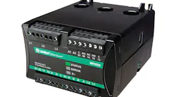 An example of a motor protection relay that communicates to a technician’s smart phone via a Bluetooth connection. The worker can see fault codes and troubleshoot motors while remaining safely outside the electrical panel. All graphics courtesy of Littelfuse