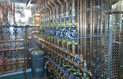 Circulator pumps installed in the Newport Mansion in Rhode Island. All graphics courtesy of Xylem Inc. Circulator pumps installed in the Newport Mansion in Rhode Island. All graphics courtesy of Xylem Inc.