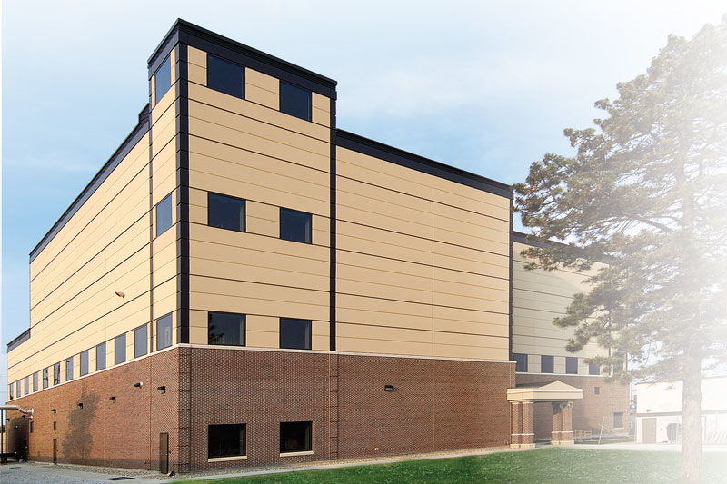 The Emergent BioDefense Operations Lansing LLC manufacturing facility. All images courtesy of Emergent BioSolutions