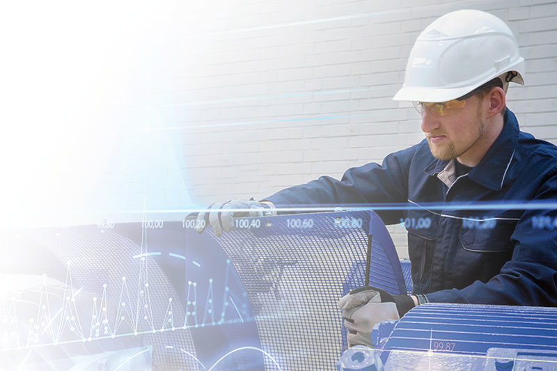 The scalability of digitalization allows processors to gather valuable data and analytics from even mechanical equipment such as motors. Data is the new currency. Image courtesy of Siemens