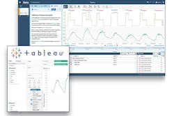 Screenshot of Seeq and Tableau interface. Image courtesy of Seeq and Tableau Screenshot of Seeq and Tableau interface. Image courtesy of Seeq and Tableau