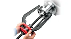 Image 1. A puller designed to remove a failed bearing safely and properly. All graphics courtesy of SKF
