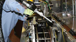 Dry ice cleaning gently cleans sensitive parts without damaging them. All images courtesy of Cold Jet