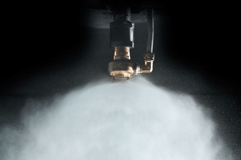 Unlike CO2 systems, Victaulic Vortex is 100-percent green and safe. All images courtesy of Victaulic