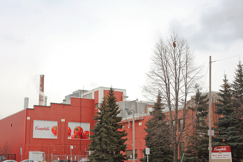 Campbell Soup Company plans to close its manufacturing facility in Toronto to improve the operational efficiency of its North American thermal supply chain network. Campbell will move its Canadian headquarters and commercial operations to a new location in the Greater Toronto area. (Image courtesy of Business Wire)