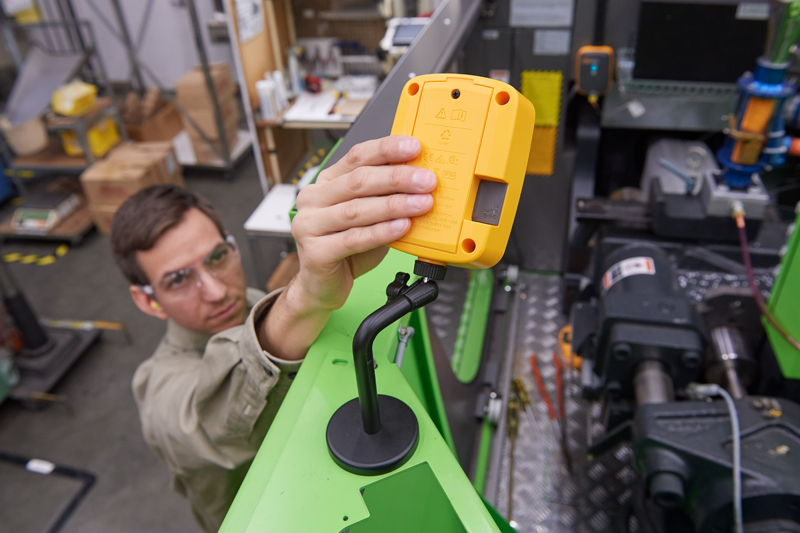 Thermography is a good tool for confirming faults trended over time and diagnosed using vibration analysis. All images courtesy of Fluke Corporation