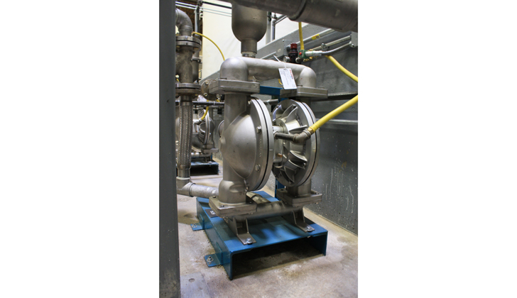 While plastic pumps are typically a go-to pumping technology in chemical processing, there can be instances where metal pumps are a better choice for the operator. Specifically, bolted, ductile-iron AODD pumps from Wilden&circledR; can meet the needs of the processor through efficient operation and reliable prevention of leaks and cross-contamination, and they do it at a lower price point than stainless-steel models.