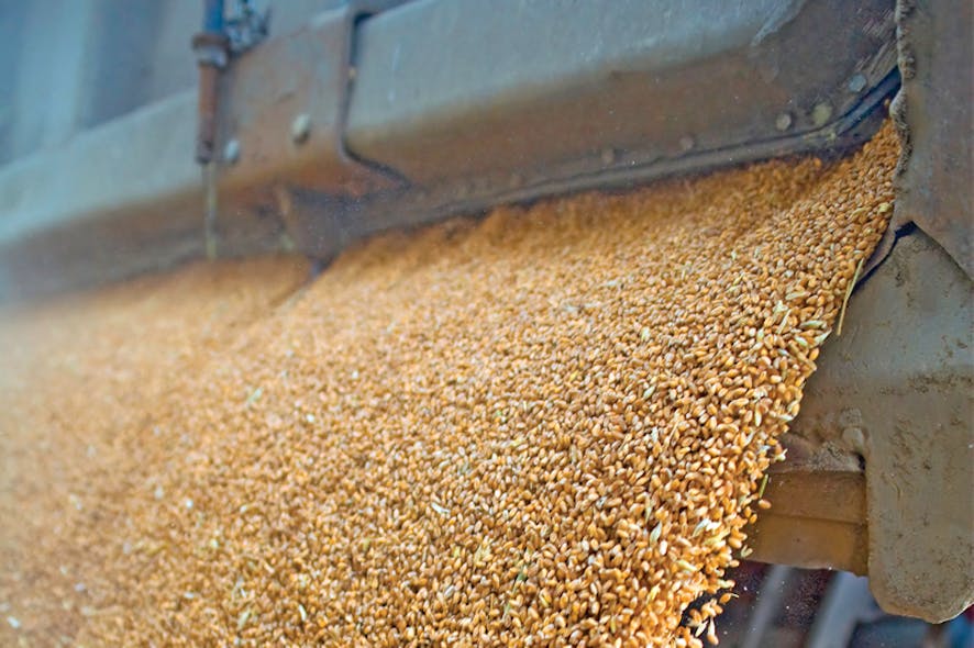 Wheat grain processing. All graphics courtesy of Camfil Air Pollution Control (APC)
