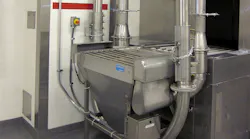 A tubular drag conveyor can be custom-designed to handle short or long conveying distances, multiple material feed and discharge points and a range of material and process requirements. All graphics courtesy of Hapman