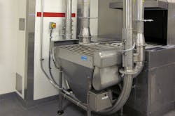 A tubular drag conveyor can be custom-designed to handle short or long conveying distances, multiple material feed and discharge points and a range of material and process requirements. All graphics courtesy of Hapman A tubular drag conveyor can be custom-designed to handle short or long conveying distances, multiple material feed and discharge points and a range of material and process requirements. All graphics courtesy of Hapman