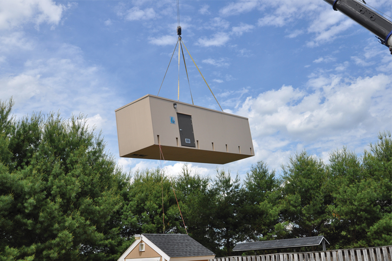 This wastewater treatment system is contained on a single skid delivered to a job site ready to run. Graphic courtesy of Innovative Treatment Products