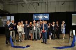 KROHNE Inc. opened its new flow and level instrument manufacturing and calibration facility in Beverly, Massachusetts. Photo courtesy of KROHNE KROHNE Inc. opened its new flow and level instrument manufacturing and calibration facility in Beverly, Massachusetts. Photo courtesy of KROHNE