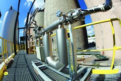 Meter diagnostic technology continuously checks for multiphase flow, operating flow rate, coating and meter health. All graphics courtesy of Emerson Automation Solutions Meter diagnostic technology continuously checks for multiphase flow, operating flow rate, coating and meter health. All graphics courtesy of Emerson Automation Solutions