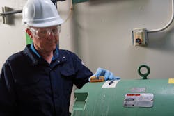 Once installed, vibration sensors collect data on rotating assets in most industrial applications. All graphics courtesy of Fluke Corporation Once installed, vibration sensors collect data on rotating assets in most industrial applications. All graphics courtesy of Fluke Corporation