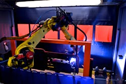 Automated barrier doors provide safety in a limited space while maximizing efficiency. Image courtesy of Rite-Hite Automated barrier doors provide safety in a limited space while maximizing efficiency. Image courtesy of Rite-Hite