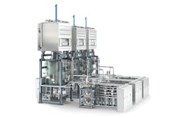 Large-scale freeze-drying systems are often installed across two floors. The components in the service floor are easy to access. All images courtesy of OPTIMA Large-scale freeze-drying systems are often installed across two floors. The components in the service floor are easy to access. All images courtesy of OPTIMA