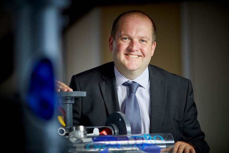 Process equipment manufacturer Statiflo has appointed two new business partners to its network. Pictured is Statiflo managing director Gareth Fry. Image courtesy of Statiflo