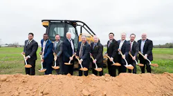 Endress+Hauser officials break ground on the company’s Gulf Coast Regional Center Campus. Image courtesy of Endress+Hauser