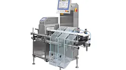 Inspection systems that confirm conformity are increasingly being combined, such as this Mettler Toledo CM35, which combines a checkweigher and a metal detector into one compact system. All images courtesy of Mettler Toledo