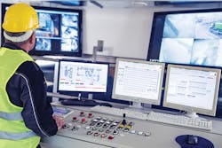 Figure 1. Because many industrial facilities already have PLCs for other monitoring operations, maintenance/reliability technicians will often select vibration transmitters as their vibration sensor of choice because the current output can seamlessly interface into the existing system. All images courtesy of IMI Sensors, a division of PCB Piezotronics Figure 1. Because many industrial facilities already have PLCs for other monitoring operations, maintenance/reliability technicians will often select vibration transmitters as their vibration sensor of choice because the current output can seamlessly interface into the existing system. All images courtesy of IMI Sensors, a division of PCB Piezotronics