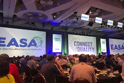The crowd at the 2018 EASA Convention. Image/PR staff