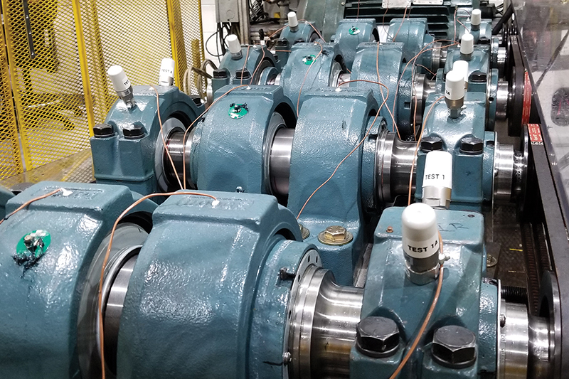 A bearing test rig at ABB&rsquo;s Greenville, South Carolina Advanced Development Lab. All images courtesy of ABB