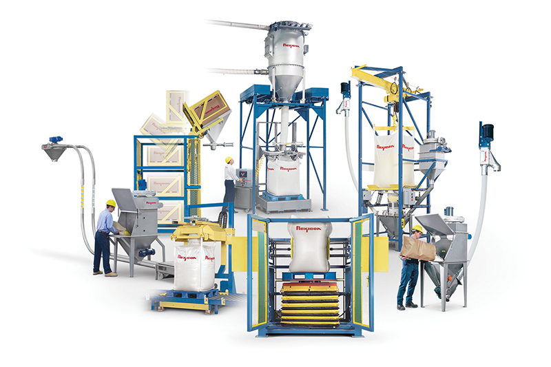 Flexicon manufactures Flexible screw conveyors, pneumatic conveying systems, and more. The company opened a location in Indonesia. Image courtesy of Flexicon.