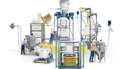 Flexicon manufactures Flexible screw conveyors, pneumatic conveying systems, and more. The company opened a location in Indonesia. Image courtesy of Flexicon.