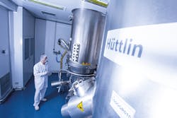 Fluid bed technology from Bosch&rsquo;s subsidiary H&uuml;ttlin offers pharmaceutical manufacturers flexible and fast production processes. Images courtesy of Bosch Packaging Teschnology