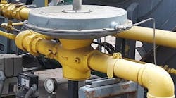 Diaphragm-operated gas control valve. Image courtesy of Fischer Technical Services