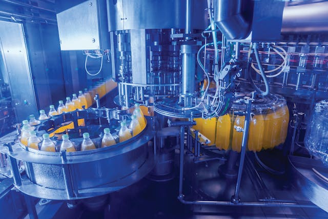 As most food and beverage operations are continuously producing large volumes of product, careful component selection is imperative to avoid contamination and unexpected downtime. Photos courtesy of Motion Industries