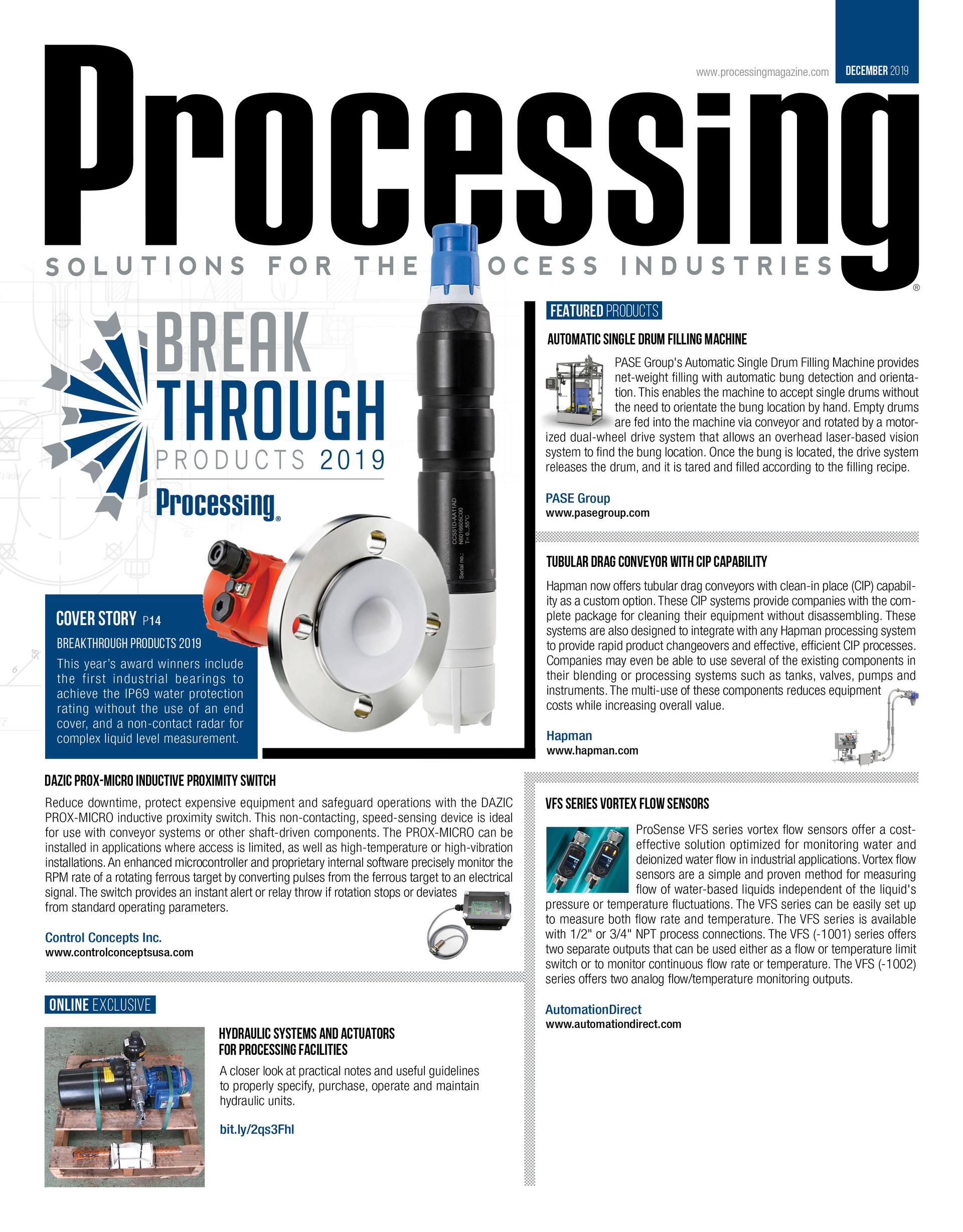 December 2019 | Processing Magazine