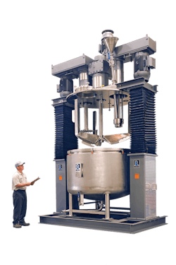 Triple shaft mixer Triple shaft mixer