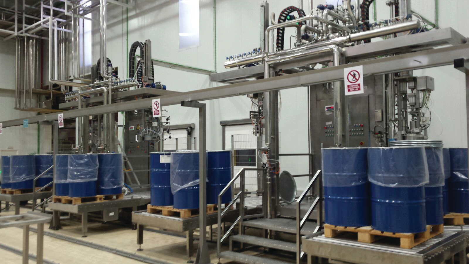Aseptic filling can be used with a range of packaging from small pouches to barrels and bulk containers. All images courtesy of HRS Heat Exchangers