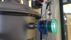 Figure 1. Vibrating fork point level instruments, such as this Endress+Hauser Liquiphant FTL51B, are widely used in the process industries. Figure 1. Vibrating fork point level instruments, such as this Endress+Hauser Liquiphant FTL51B, are widely used in the process industries.