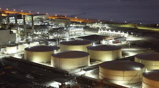 Storage facilities for petroleum and chemicals require regular inspection and maintenance. Images courtesy of Trimble Geospatial