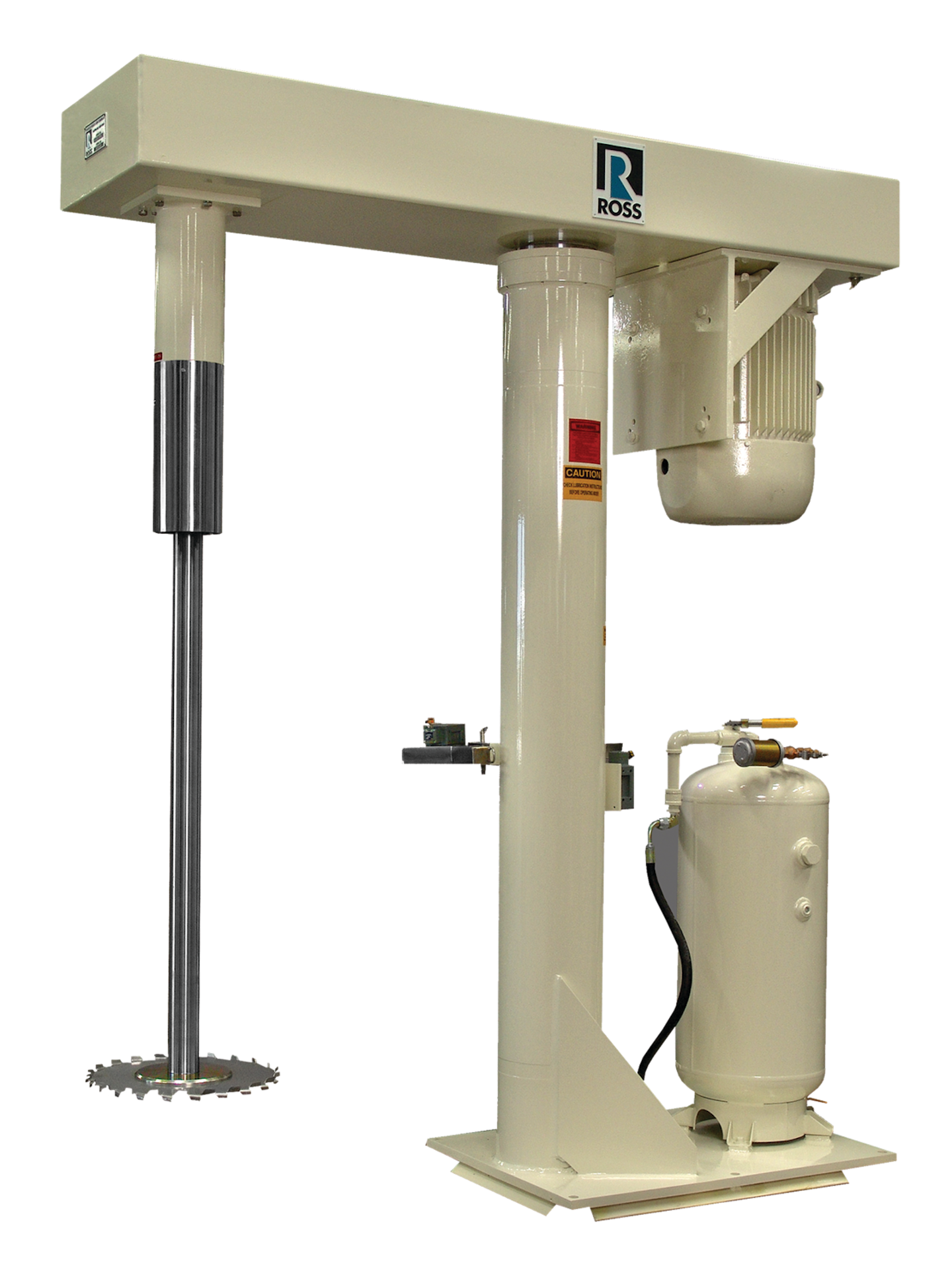 Figure 6: High speed disperser with sawtooth blade