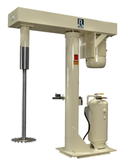 Figure 6: High speed disperser with sawtooth blade Figure 6: High speed disperser with sawtooth blade
