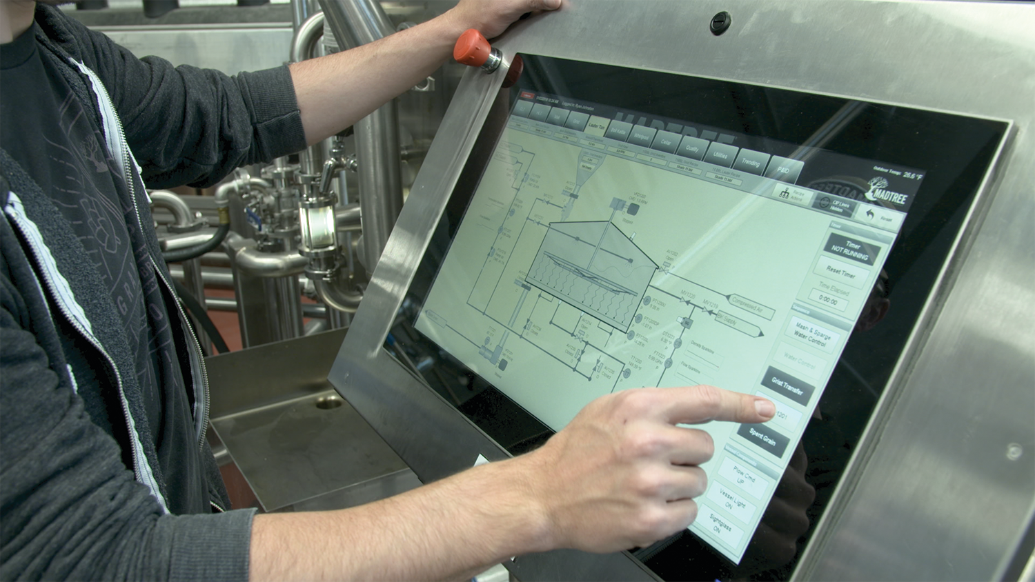 MadTree Brewing now has more data than ever before and has its entire process on a single platform. Images courtesy of Inductive Automation