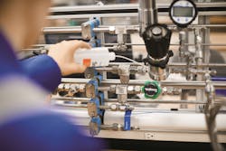 Best practices for installing industrial fluid system components include testing fitting connections for leaks to ensure proper tightening. Best practices for installing industrial fluid system components include testing fitting connections for leaks to ensure proper tightening.