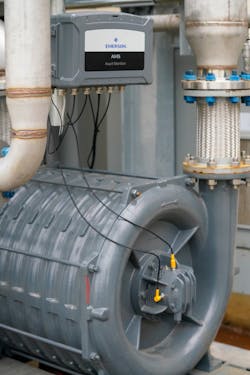 Figure 1: Edge analytics devices, like this Emerson’s AMS Asset Monitor, use embedded and automated analytics to alert personnel to the most common faults associated with a wide range of assets — helping personnel monitor plant equipment. Figure 1: Edge analytics devices, like this Emerson’s AMS Asset Monitor, use embedded and automated analytics to alert personnel to the most common faults associated with a wide range of assets — helping personnel monitor plant equipment.