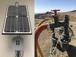 Figure 4: The Quantum Automation QBumpBox solution provides an economical and easily installed way for landfill gas recovery operators to support hundreds of processing well sites.