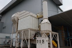Figure 2: Pulse valves are used to clean bag-type or cartridge-type filters in a dust collector system. Figure 2: Pulse valves are used to clean bag-type or cartridge-type filters in a dust collector system.