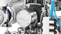 Figure 1: Asahi Kasei Bioprocess America Inc., or AKBA, has grown into one of the largest pharmaceutical and bioprocessing companies in North America. One key to its success has been the incorporation of Quattroflow Quaternary (Four-Piston) Diaphragm Pumps into its critical Inline Buffer Formulation (IBF) and Virus Filtration systems.