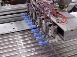 A distinct advantage can be gained when working with an integrator that can couple the knowledge of custom machine building with standardized robotics, as well as develop specific control and communication support between production machinery and operator or inventory management systems.