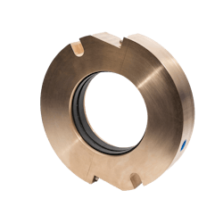Figure 2: An example of the air seal installed on the rotary airlock. Figure 2: An example of the air seal installed on the rotary airlock.