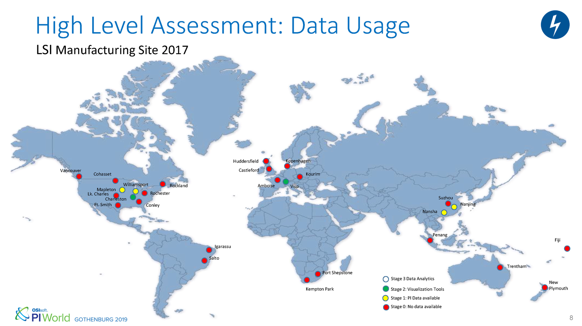 Figure 1: Lonza&rsquo;s global footprint, major production sites by maturity.