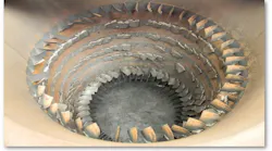 Figure 1: Surge conditions can create catastrophic damage to a compressor in a matter of seconds. Guide vanes (left) and turbine blades (right) can be twisted or even snapped off.