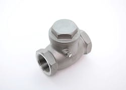 Figure 2: Stainless steel swing check valve