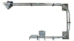 Tubular, closed conveyors prevent product contamination by fully sealing off the product from its outside environment.